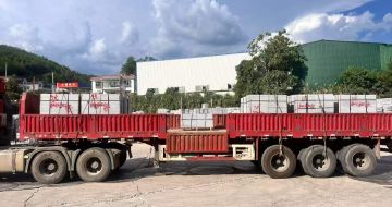 宝鸡 芝麻灰花岗岩地铺石出货日常