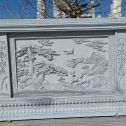 宝鸡 芝麻白大型照壁，屏风，影壁