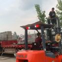 宝鸡 黄金麻冰裂纹，地铺石装车
