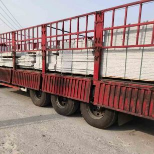 宝鸡 白麻荔枝面外墙干挂，工厂装车日常