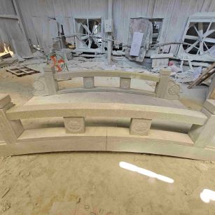 宝鸡 芝麻灰花岗岩异形加工-拱桥，石桥