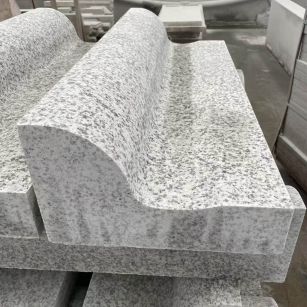 宝鸡 白麻花岗岩S型路沿石，路侧石，马路牙子等