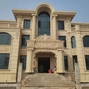 宝鸡 黄金麻花岗岩别墅外墙干挂