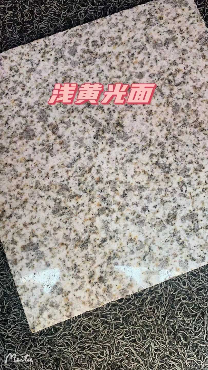 宝鸡黄金麻浅黄光面