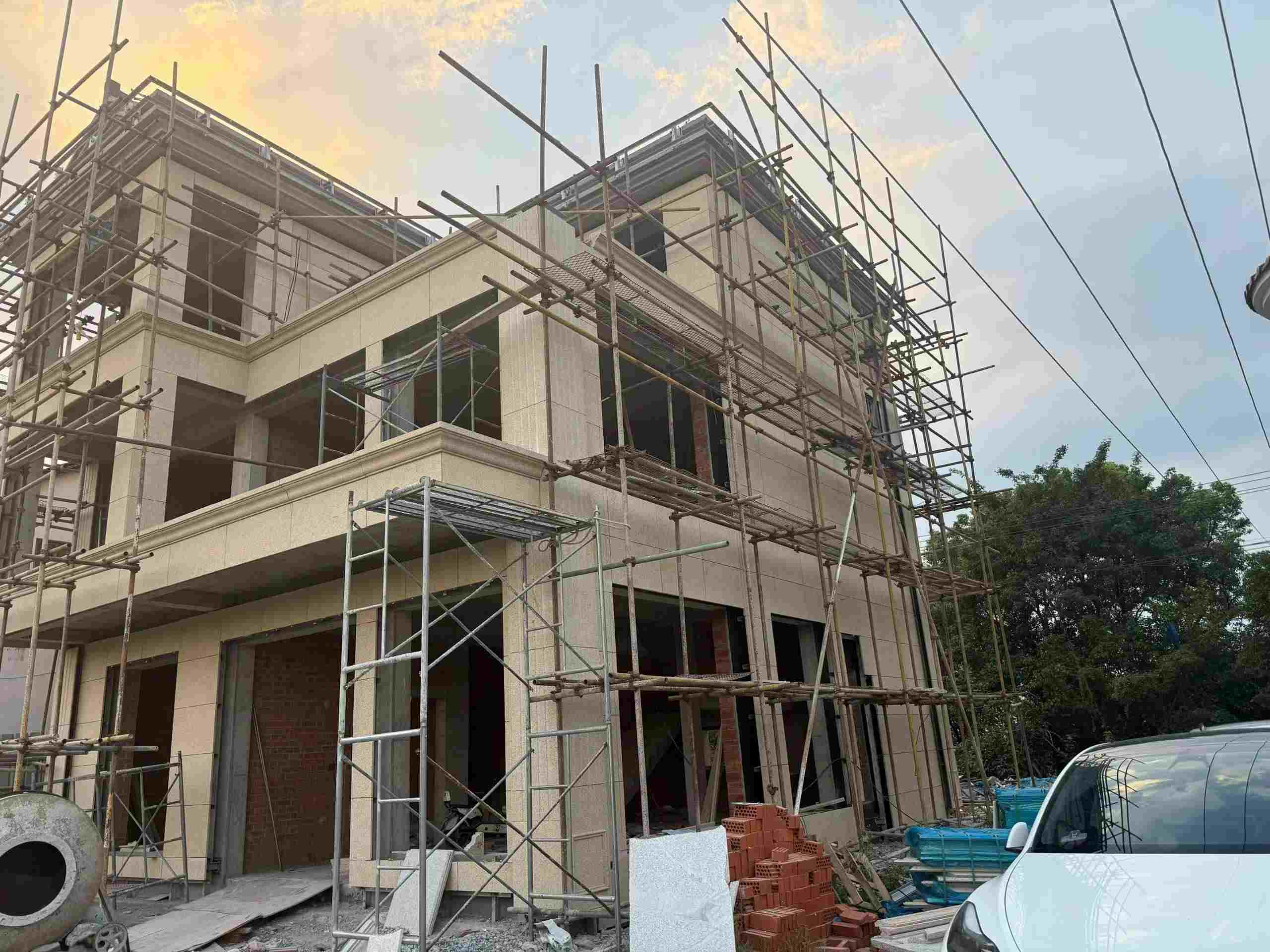 宝鸡 黄金麻荔枝面花岗岩外墙干挂