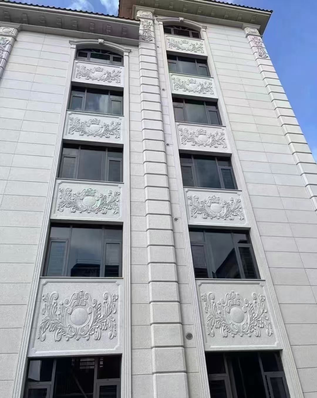 宝鸡 白麻荔枝面花岗岩别墅外墙干挂