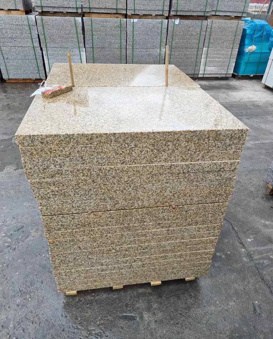 宝鸡 湖北黄金麻花岗岩石材荔枝面外墙石材