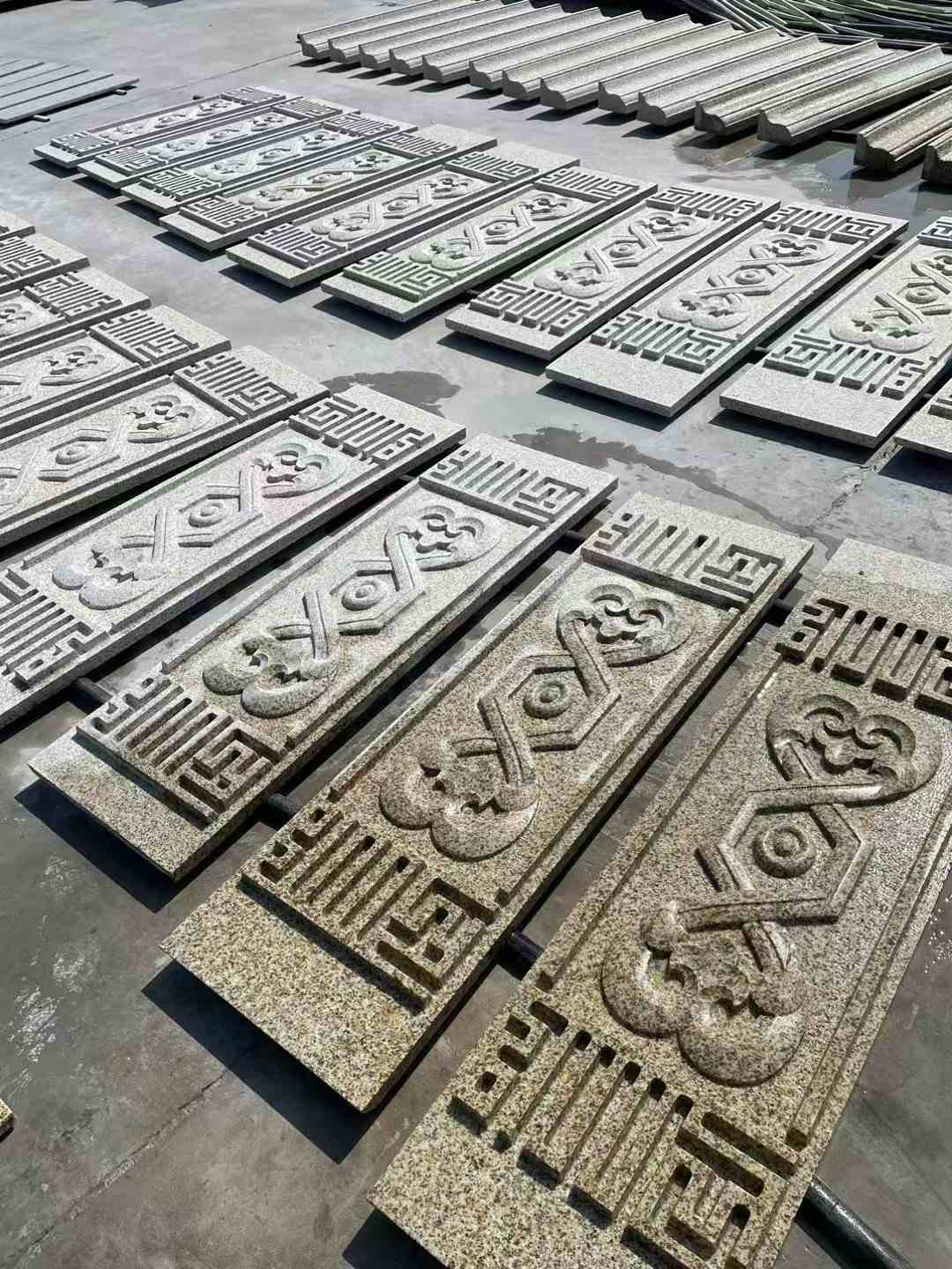 宝鸡 黄金麻花岗岩外墙雕刻板