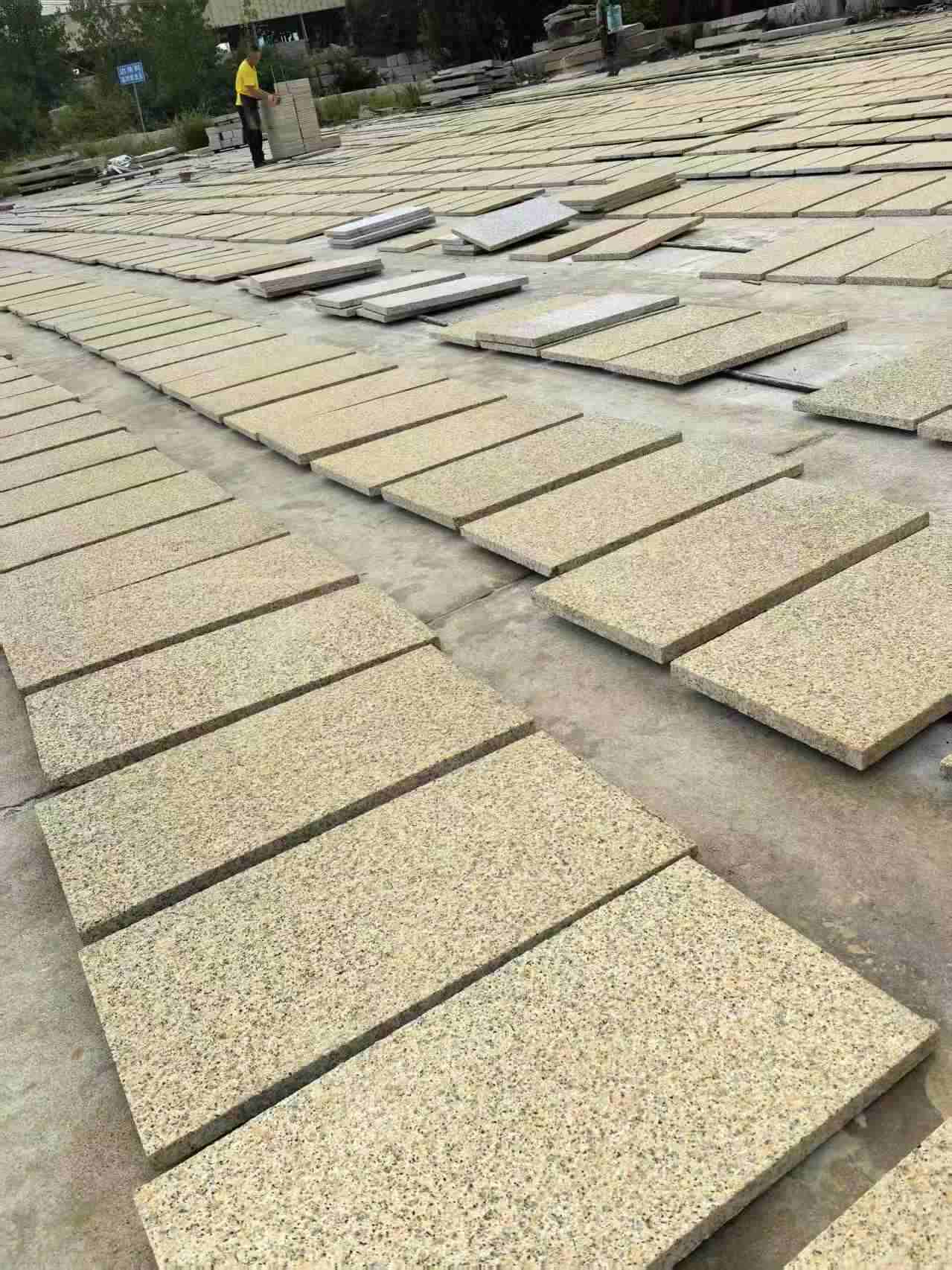 宝鸡 黄金麻荔枝地铺石面排板