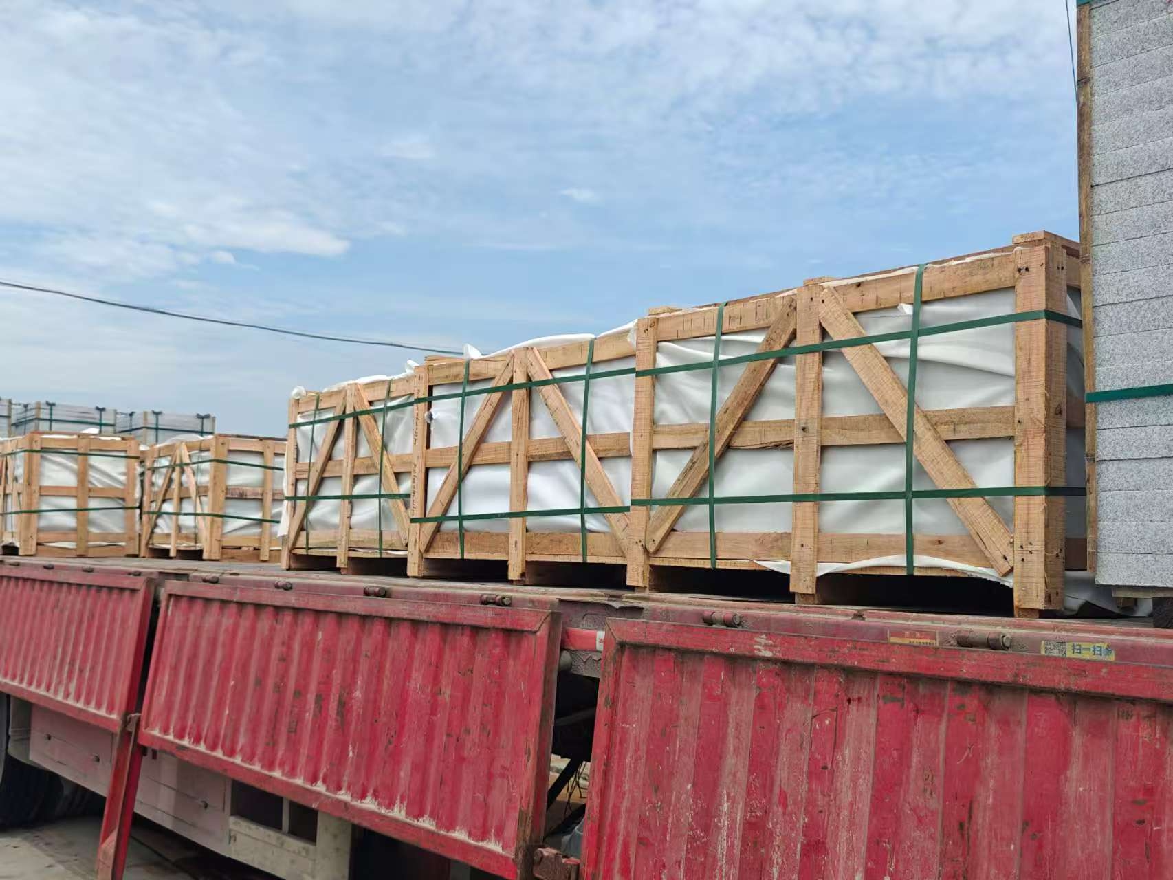 宝鸡 芝麻白花岗岩地铺石出口专车-泰国游