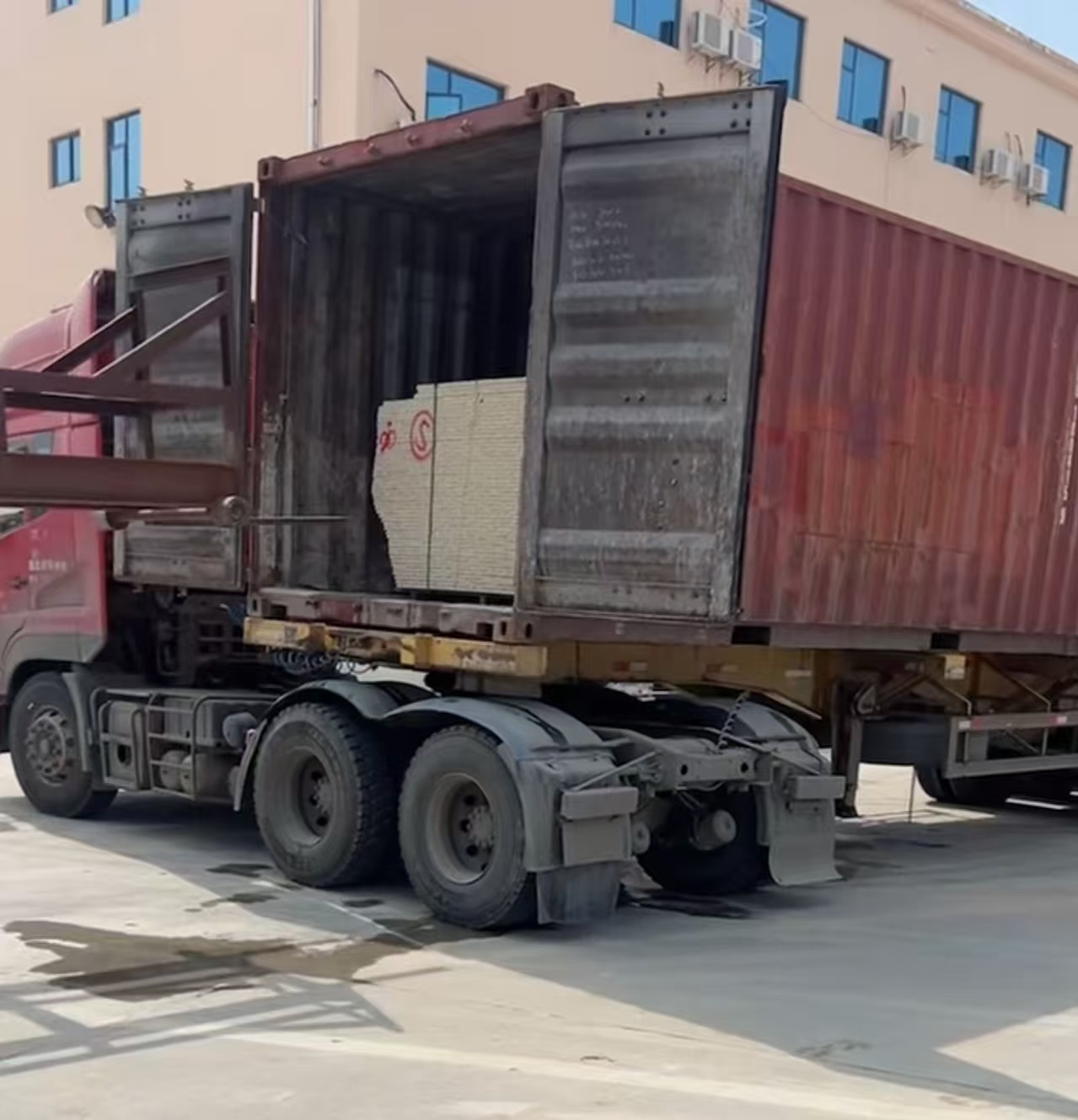 宝鸡 黄金麻荔枝面毛板